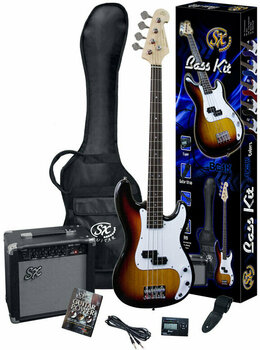 4-string Bassguitar SX BG 1 K 3 TS - 1