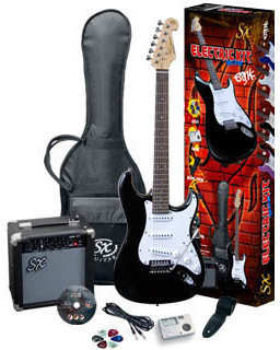 Guitare acoustique-électrique SX EG1K Black