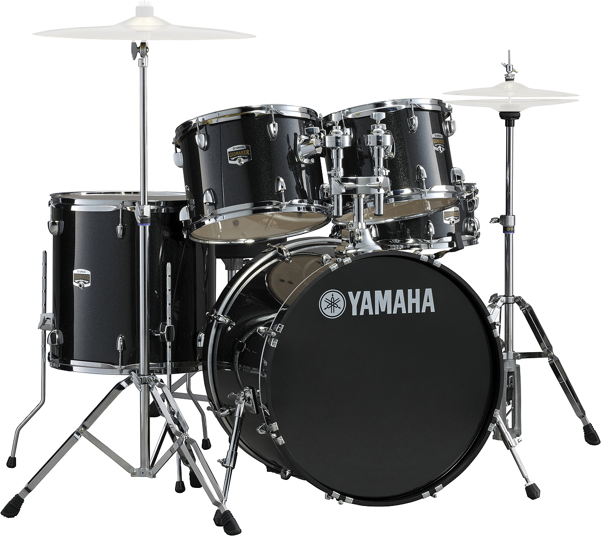 Akoestisch drumstel Yamaha GM0F5 GigMaker Studio Drum Set Jazz Black Glitter
