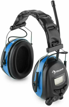 Безжични On-ear слушалки Auna Jackhammer Blue - 1