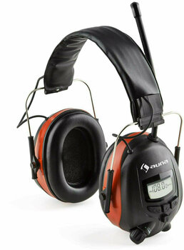 Wireless On-ear headphones Auna Jackhammer Red - 1