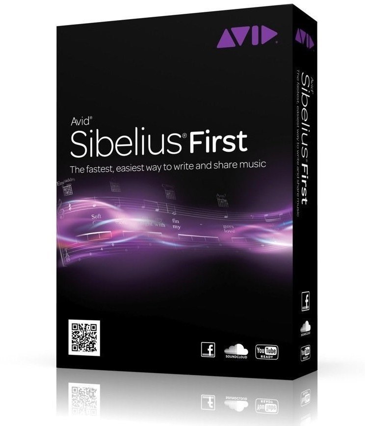Notační software AVID SIBELIUS-FIRST-8