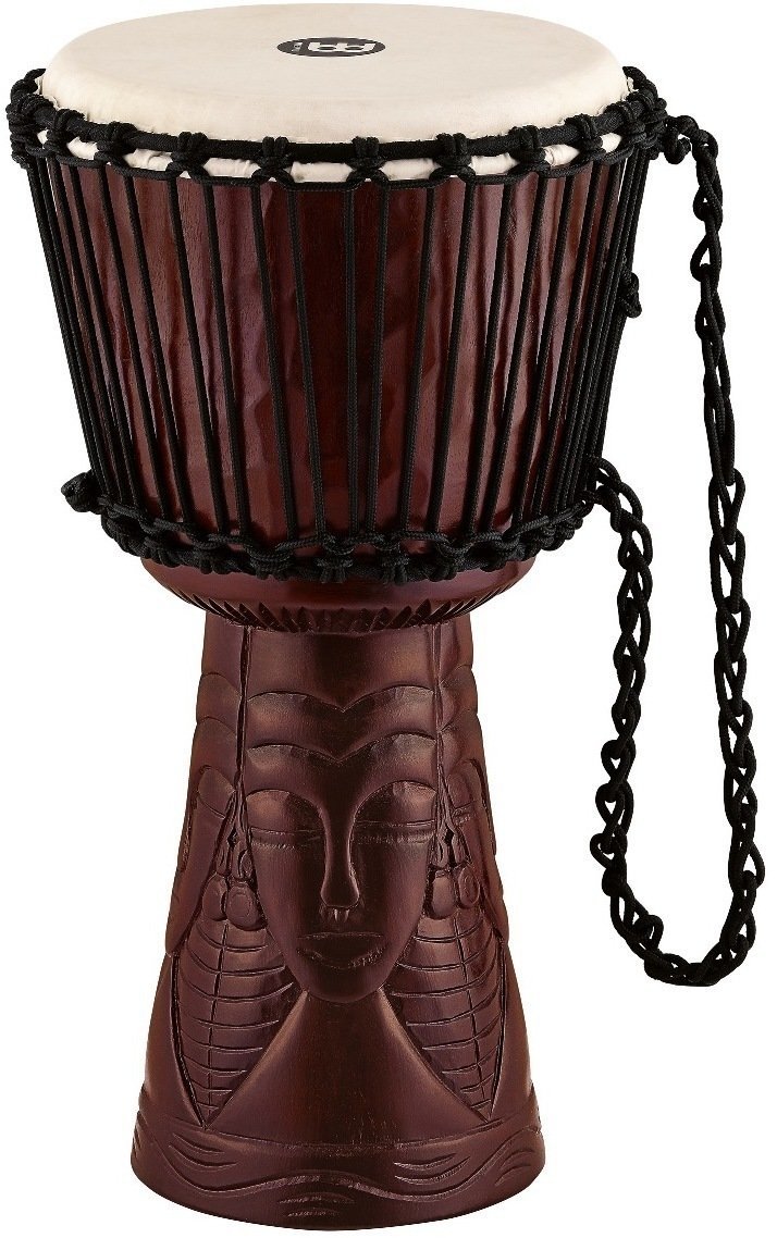 Djembe Meinl PROADJ4-M Professional African Djembe Natural/Carved Face