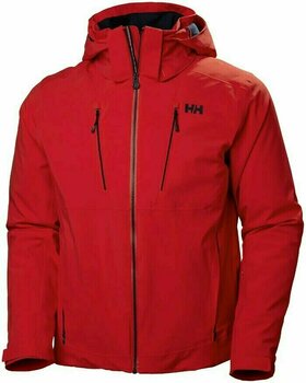Μπουφάν σκι Helly Hansen Alpha 3.0 Jacket Κόκκινο XL - 1