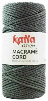 Șnur  Katia Macrame Cord 5 mm 103 Dark Grey - 1