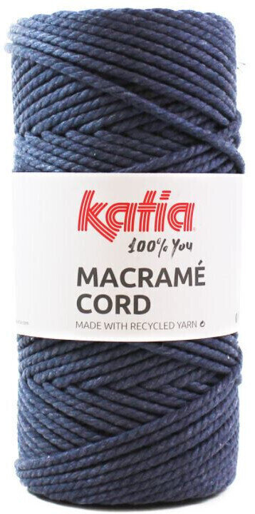Schnur Katia Macrame Cord 5 mm 106 Dark Jeans