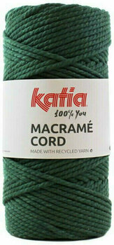 Cord Katia Macrame Cord 5 mm 108 Bottle Green - 1