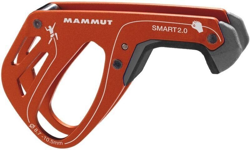 Safety Gear for Climbing Mammut Smart 2.0 Belay Device Dark Orange