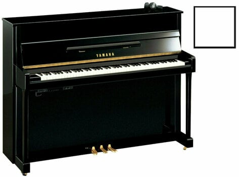 Pian Yamaha B2 SC2 Silent Piano Alb Lustruit - 1