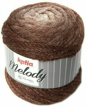 Fil à tricoter Katia Melody 200 Off White/Brown Fil à tricoter - 1