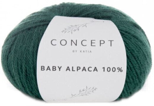 Knitting Yarn Katia Baby Alpaca 100% 516 Bottle Green