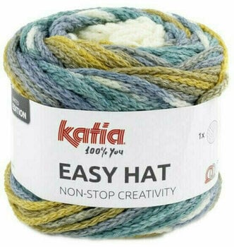 Fil à tricoter Katia Easy Hat 502 Ochre/Turquoise Fil à tricoter - 1