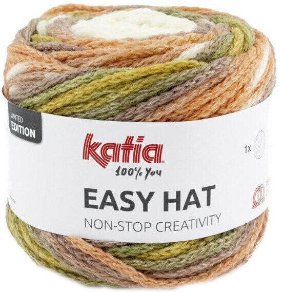 Knitting Yarn Katia Easy Hat 503 Orange