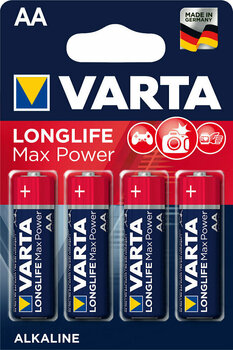 AA Batteries Varta LR06 Longlife Max Power 4 - 1