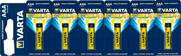 AAA Baterije Varta LR03 Longlife 6 - 1