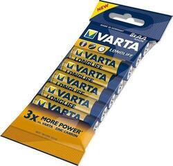 AAA baterije Varta LR03 Longlife 8 AAA baterije