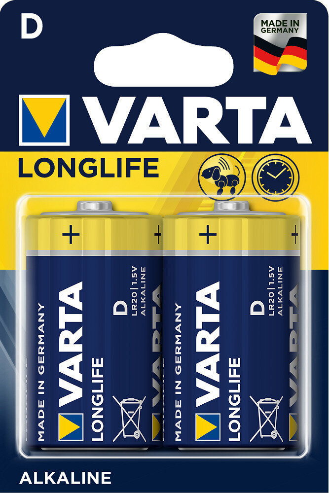 D-batterij Varta LR20 Longlife