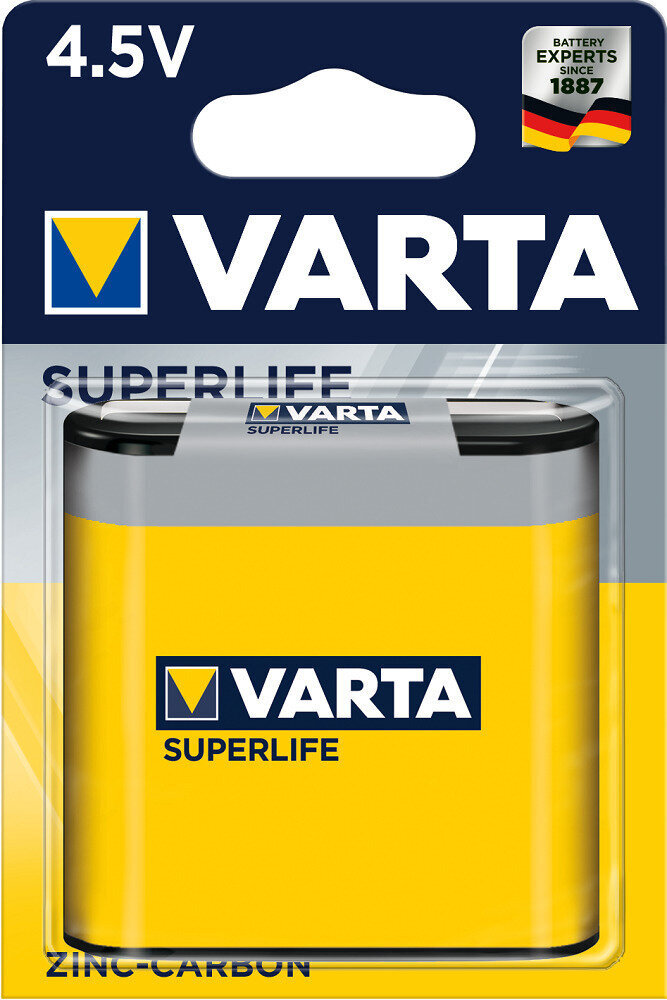 Bateria de 4,5V Varta 3R12P Superlife