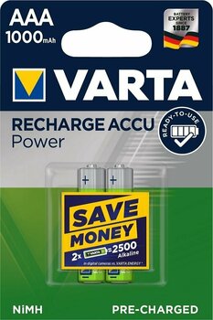 AAA Batterien Varta HR03 Recharge Accu Power 2 - 1