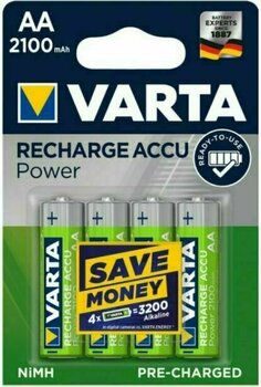 AA Elem Varta HR06 Accu 2100mAh R2U AA Battery 4 - 1