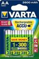 Varta HR06 Professional Accu 2600mAh 4 AA Baterije