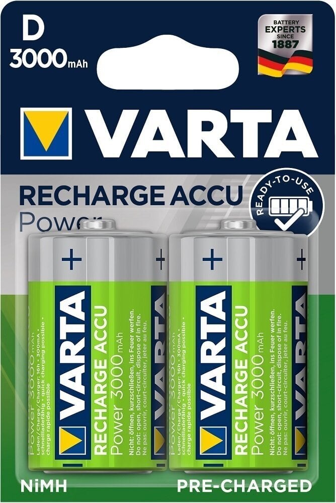 D batérie Varta HR20 Recharge Accu Power