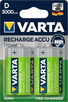 Pilhas D Varta HR20 Recharge Accu Power - 1