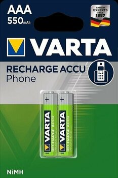 AAA Baterries Varta HR03 Recharge Accu Phone 2 - 1