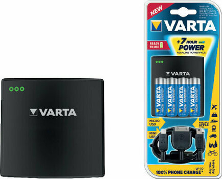 Power Bank Varta Alkaline Powerpack 3 Adaptors 4xAA Power Bank - 1
