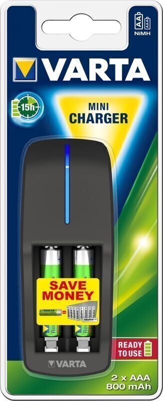 Batteriladdare Varta Mini Charger 2xAAA 800mAh