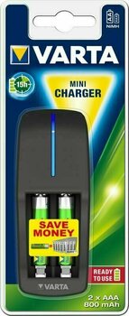 Chargeur de batterie Varta Mini Charger 2xAAA 800mAh - 1