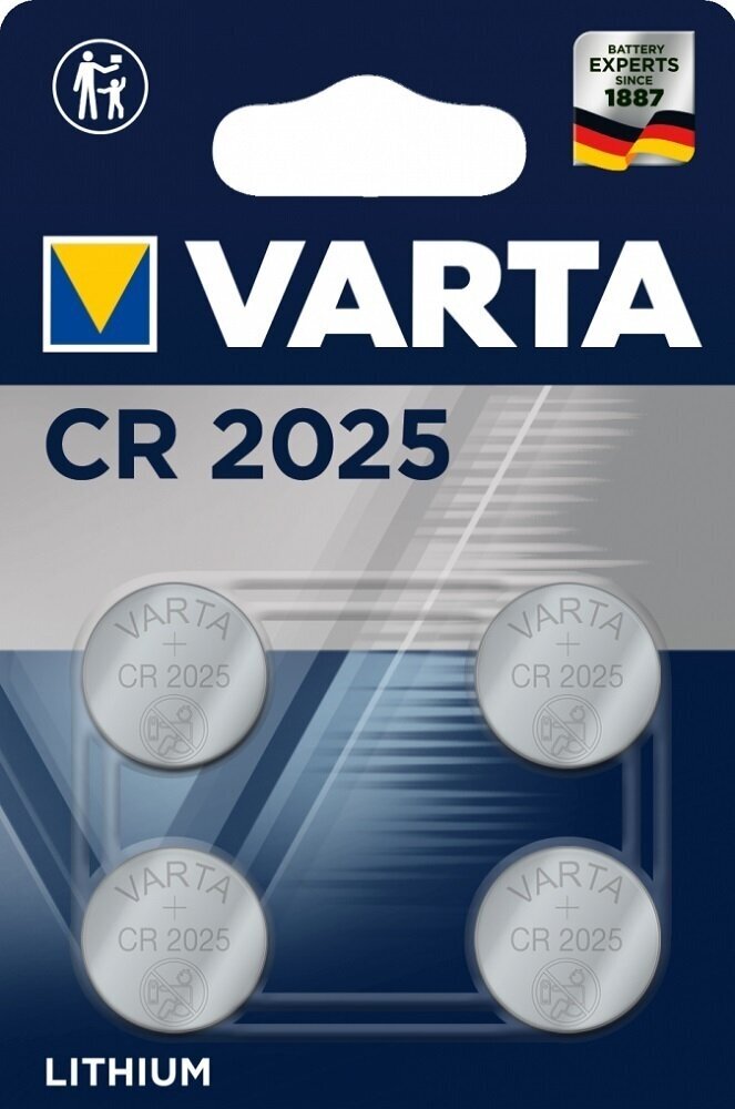 CR2025-paristo Varta CR 2025