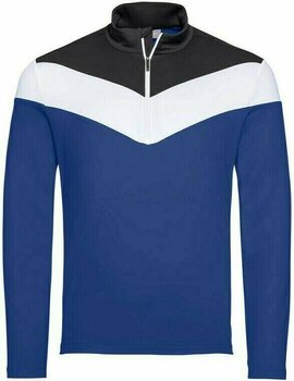 T-shirt/casaco com capuz para esqui Head Steven Midlayer HZ Royal Blue/Black L Ponte - 1