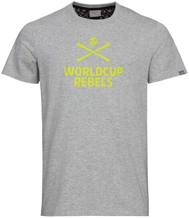 Ski T-shirt/ Hoodies Head Race Grey Melange 2XL T-Shirt
