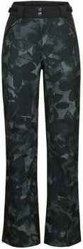 Pantalones de esquí Head Sol Pop Art Flower Black/Black L - 1