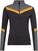T-shirt/casaco com capuz para esqui Head Luna Midlayer HZ Black/Dijon M Ponte