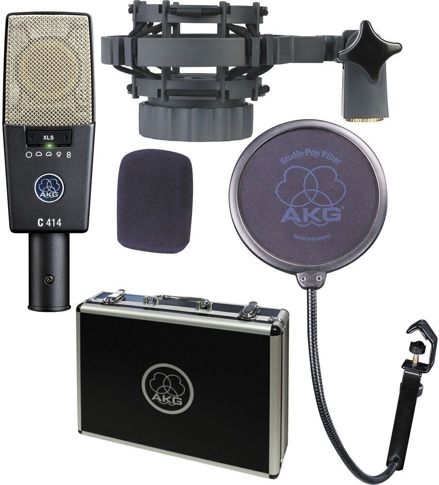 Kondensator Studiomikrofon AKG C414 XLS Kondensator Studiomikrofon