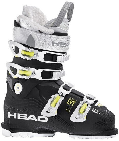 Botas de esqui alpino Head Nexo LYT RS W Black 24,0 Botas de esqui alpino