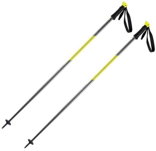 Bastões de esqui Head Multi S Anthracite Neon Yellow 110 cm Bastões de esqui