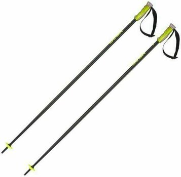 Ski Poles Head Multi Black Fluorescent Yellow 110 cm Ski Poles - 1