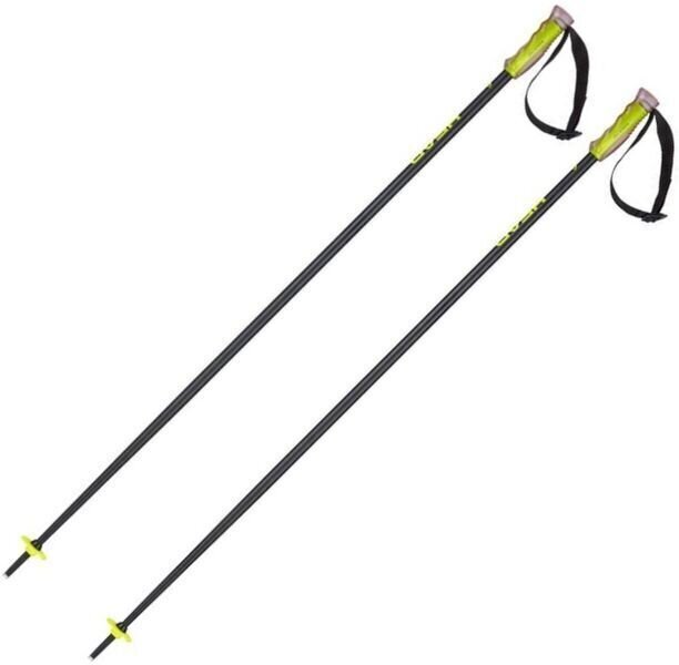 Lyžiarske palice Head Multi Black Fluorescent Yellow 135 cm Lyžiarske palice
