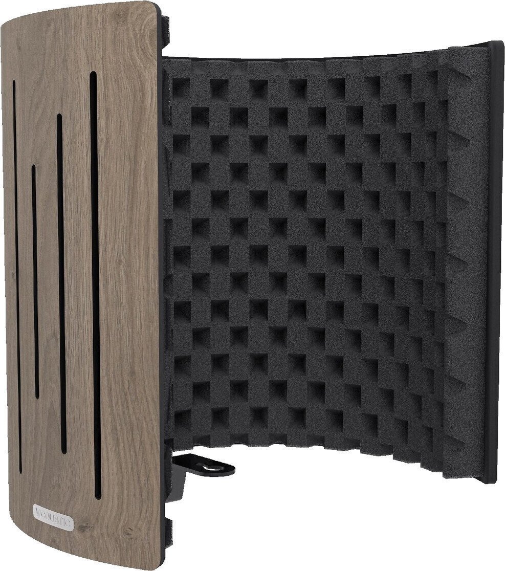 Portable acoustic panel Vicoustic Flexi Screen Ultra MKII Brown Oak
