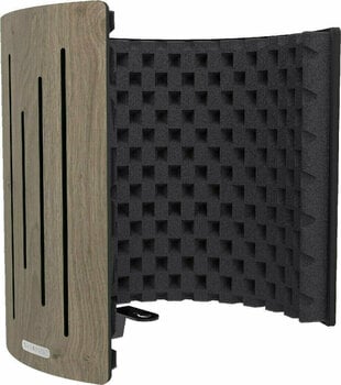 Portable acoustic panel Vicoustic Flexi Screen Ultra MKII Brown Oak - 1