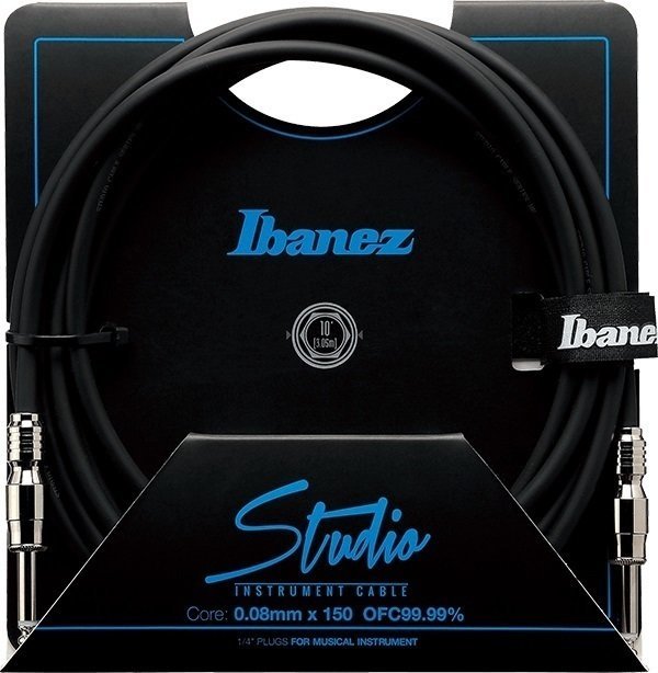 Instrument Cable Ibanez HF20 Black 6 m Straight - Straight
