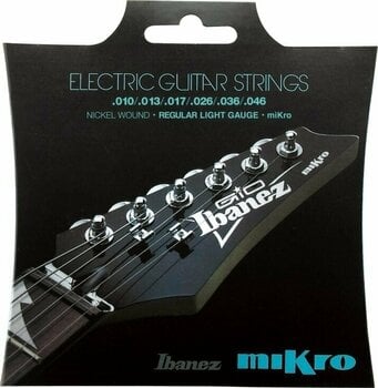 Cordas para guitarra elétrica Mi Ibanez IEGS61MK - 1