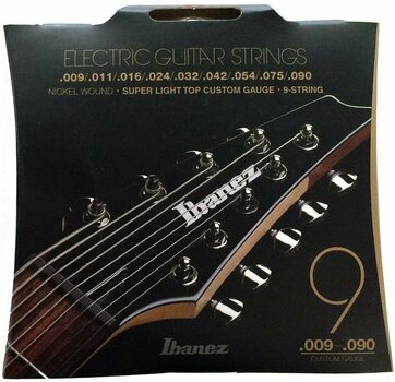Snaren voor elektrische gitaar Ibanez IEGS9 - 1