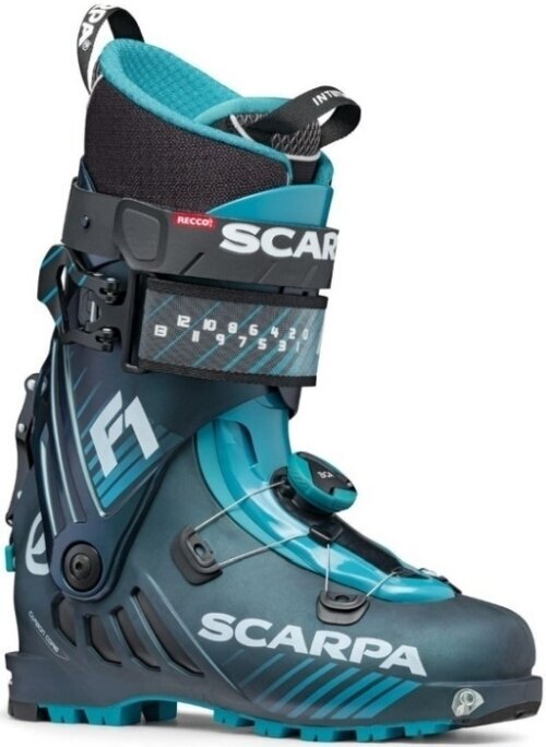 Botas de esquí de travesía Scarpa F1 95 Anthracite/Ottanio 30,0