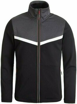 Camiseta de esquí / Sudadera con capucha Luhta Hatsola Mens Midlayer Black M Sudadera - 1