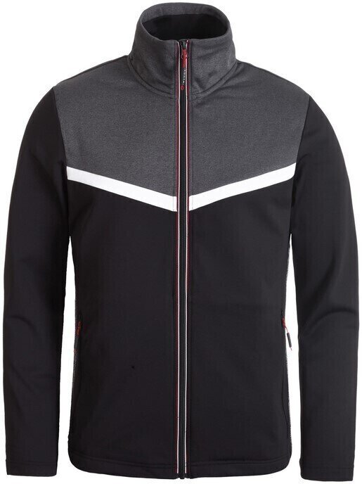 T-shirt/casaco com capuz para esqui Luhta Hatsola Mens Midlayer Black XL Hoodie