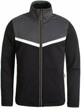 Bluzy i koszulki Luhta Hatsola Mens Midlayer Black XL Bluza z kapturem - 1